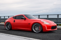 vrforged-d03r-hyper-black-nissan-370z-red-1