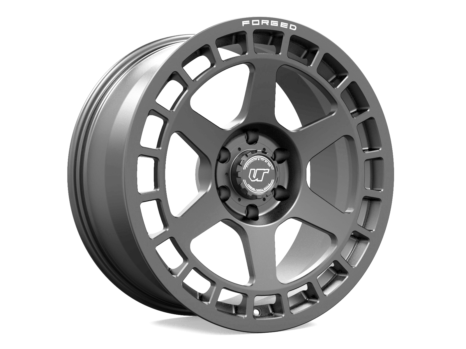 Vortek Off-Road Bronco VRT-606 Matte Black 6-Lug Wheel; 20x9