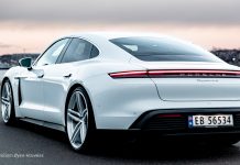 Stunning White Porsche Taycan with Brushed 22-Inch D10 Wheels