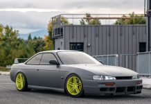 VR Forged Drift-Spec D10 Wheel in Highlighter Yellow and Fluorescent Pink