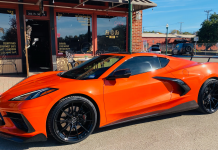 New Amplify Orange C8 Corvette Is Best With Black D03 Wheels?
