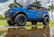 Lethal Performance Ford Bronco with VR Forged D14 Matte Black Wheels